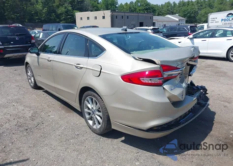 2017 Ford Fusion Se Hybrid from USA, damaged, VIN 3FA6P0LU5HR239694